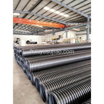 Tuyau ondulé à double paroi en PE pour le drainage paysager